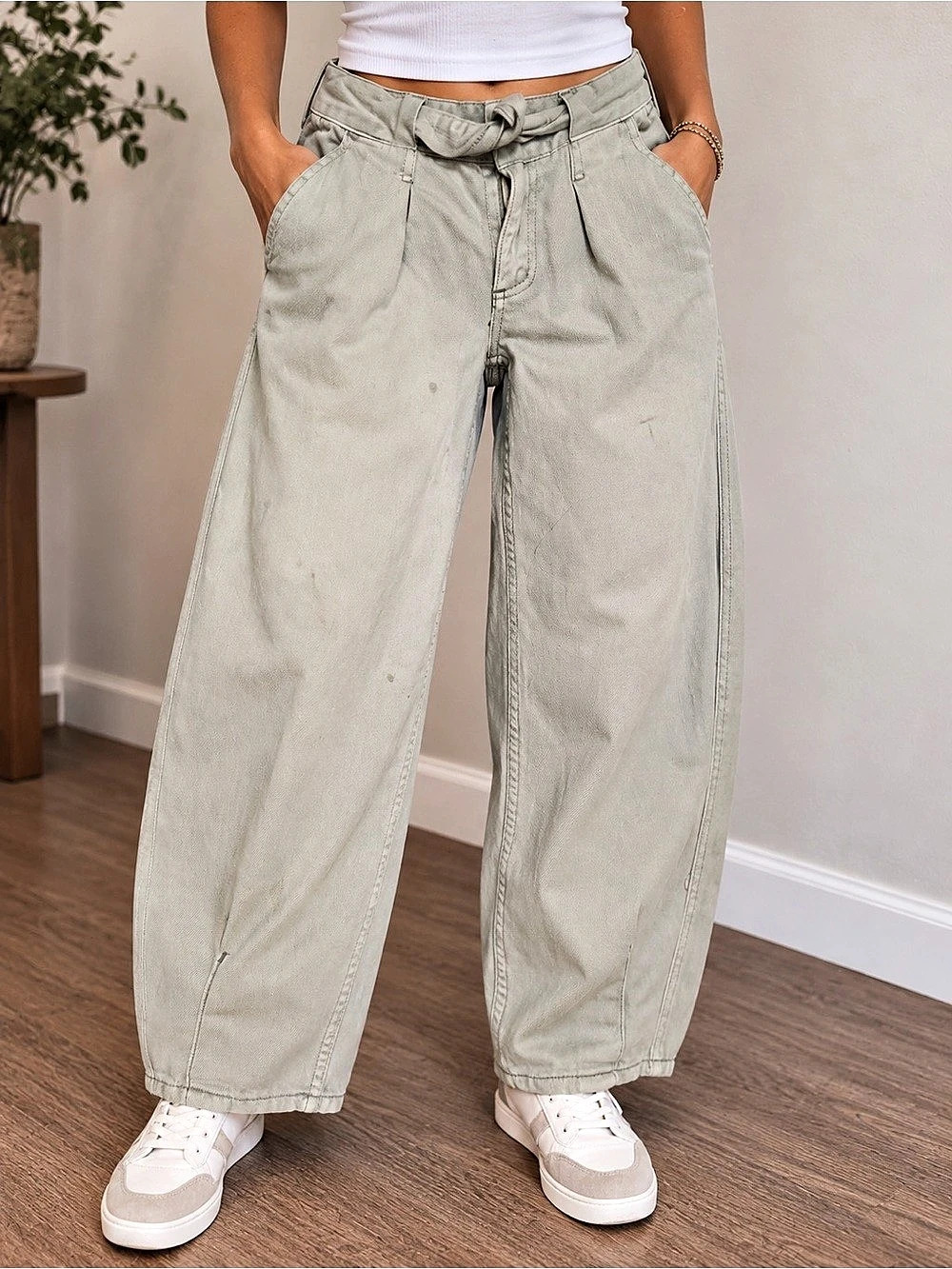 We the Free Twenty Four Cargo Jeans in Gray